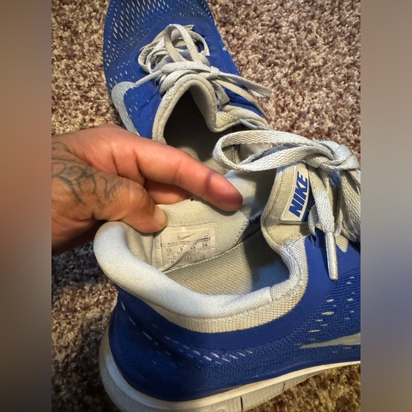 Men’s size 10 Blue Nike Free run 3.0 - Picture 3 of 3